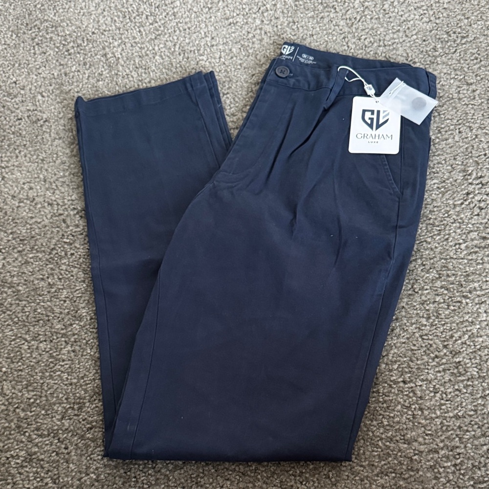 Men's Classic Navy Golf Pants